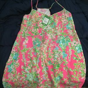 NWT Lilly Pulitzer silk slip dress